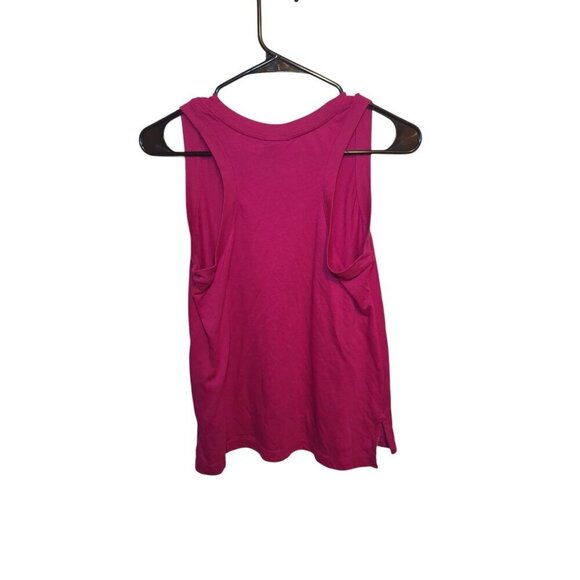 Nike Dri -Fit Magenta Swoosh Racerback Tank Top Size Small - Picture 3 of 10